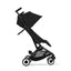 Cybex Libelle Ultra Compact Stroller - Black Frame/Magic Black on Luna Baby Store Miami