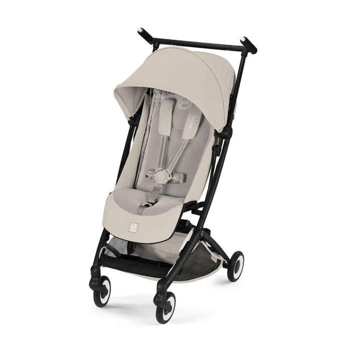 Cybex Libelle Ultra Compact Stroller - Black Frame/Dune Grey