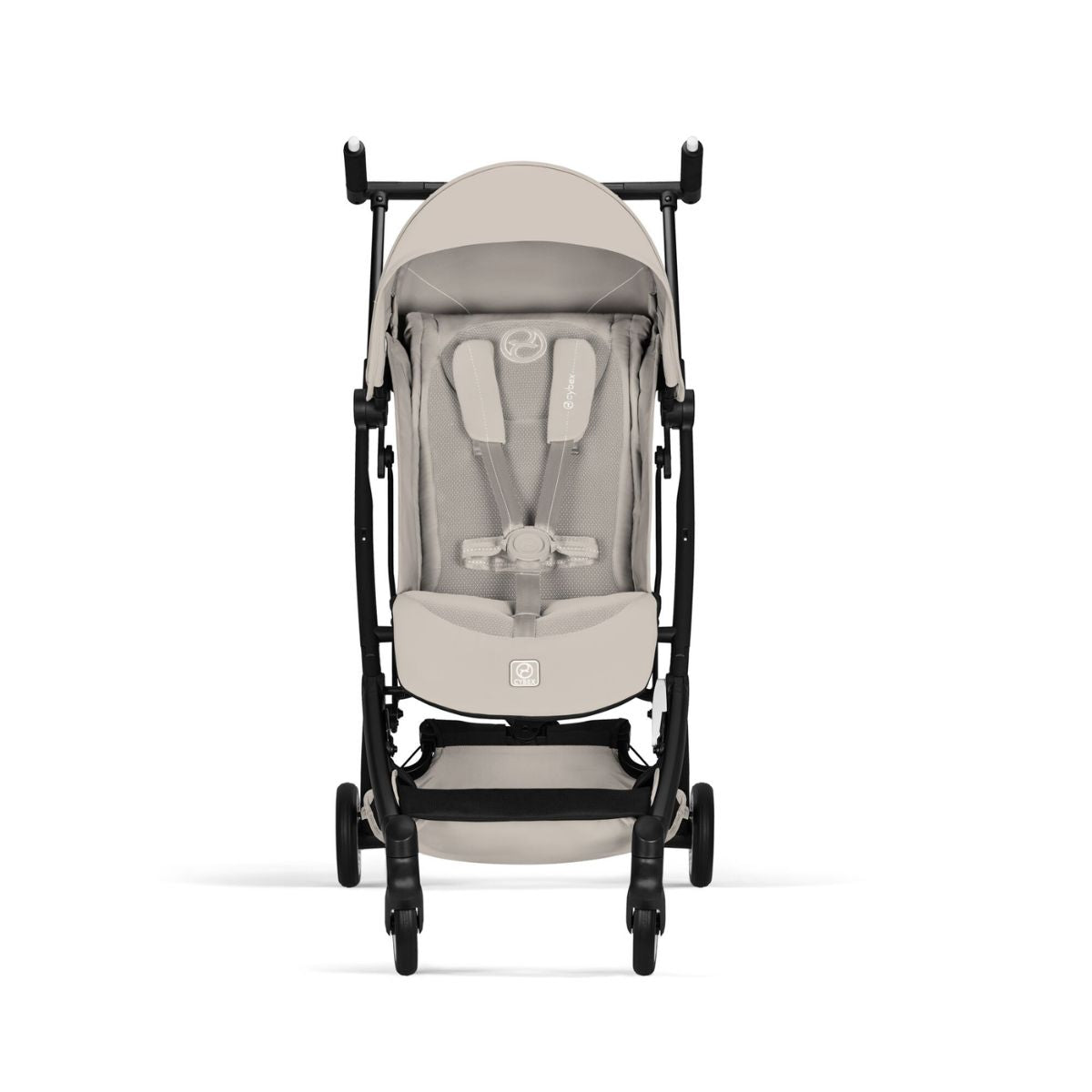 Cybex Libelle Ultra Compact Stroller - Black Frame/Dune Grey