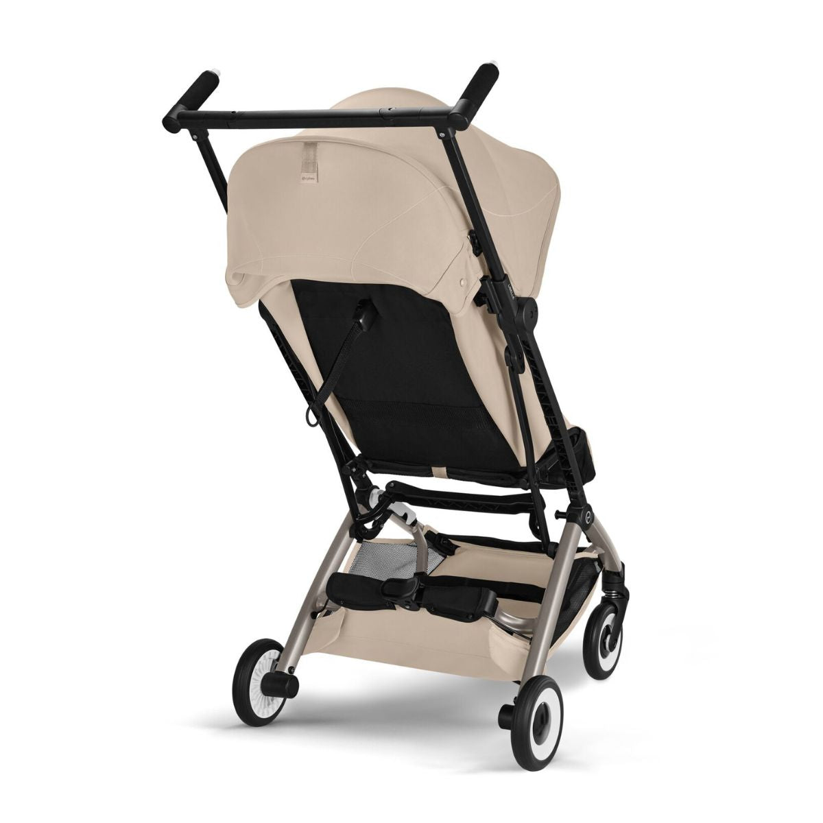 Cybex Libelle Ultra Compact Stroller - Taupe Frame/Almond Beige