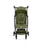 Cybex Libelle Ultra Compact Stroller - Taupe Frame/Moss Green on Luna Baby Store Miami