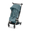 Cybex Libelle Ultra Compact Stroller - Taupe Frame/Stormy Blue on Luna Baby Store Miami