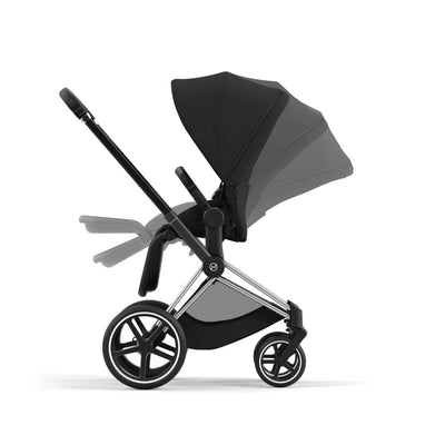 Cybex Priam 4 Stroller - Chrome Black / Sepia Black