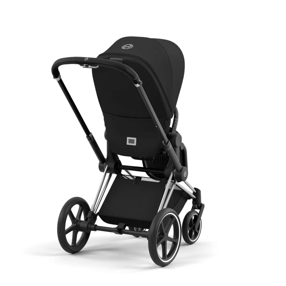 Cybex Priam 4 Stroller - Chrome Black / Sepia Black on Luna Baby Store Miami