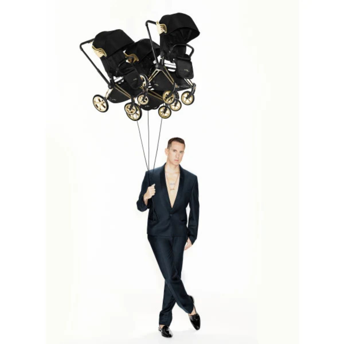 Cybex Priam 4 Stroller - Jeremy Scott Wings on Luna Baby Store Miami