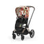Cybex Priam 4 Complete Stroller Rose Gold - Spring Blossom Light - Luna Baby Store Miami
