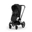 Cybex Priam Stroller (2026) - Matte Black Frame / Sepia Black Lux Seat on Luna Baby Store Miami