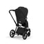 Cybex Priam Stroller (2026) - Matte Black Frame / Sepia Black Lux Seat on Luna Baby Store Miami
