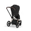 Cybex Priam Stroller (2026) - Rose Gold Frame / Sepia Black Lux Seat on Luna Baby Store Miami