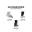 Cybex Priam Stroller Comfort Collection - Matte Black Frame / Coconut Brown Lux Seat on Luna Baby Store Miami