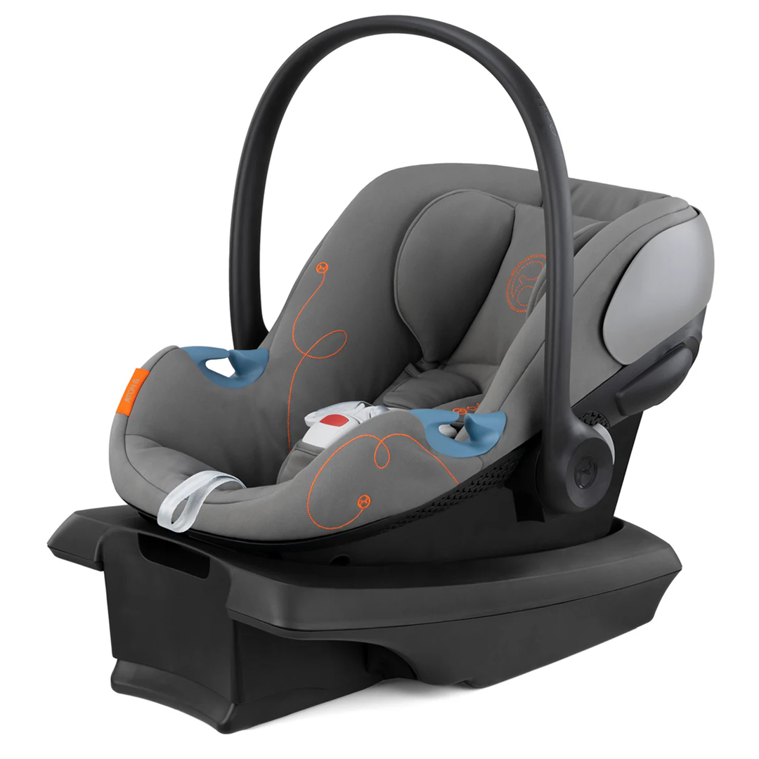 Cybex Aton G Infant Car Seat w/ SensorSafe - Lava Grey