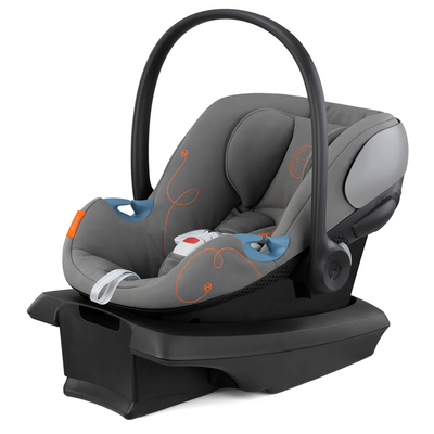 Cybex Aton G Infant Car Seat w/ SensorSafe - Lava Grey