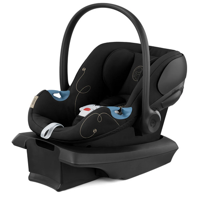 Cybex Aton G Infant Car Seat w/ SensorSafe - Moon Black