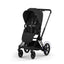 Cybex E-Priam 2 Stroller - Black Frame/Sepia Black Seat Pack on Luna Baby Store Miami