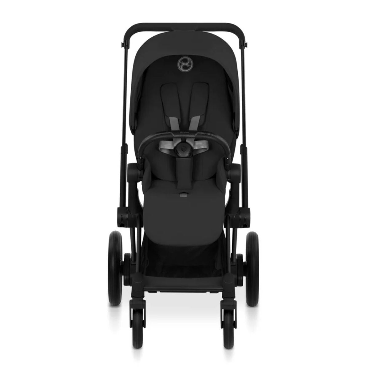 Cybex E-Priam 2 Stroller - Black Frame/Sepia Black Seat Pack on Luna Baby Store Miami