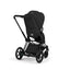Cybex E-Priam 2 Stroller - Black Frame/Sepia Black Seat Pack on Luna Baby Store Miami