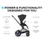 Cybex E-Priam 2 Stroller - Black Frame/Sepia Black Seat Pack on Luna Baby Store Miami