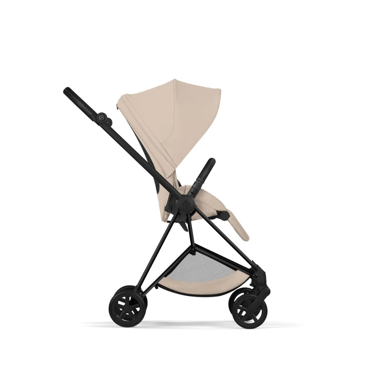 Cybex Mios Stroller - Matte Black Frame/Cozy Beige Lux Seat