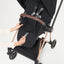 Cybex Mios Stroller - Rose Gold Frame/Sepia Black Lux Seat on Luna Baby Store Miami
