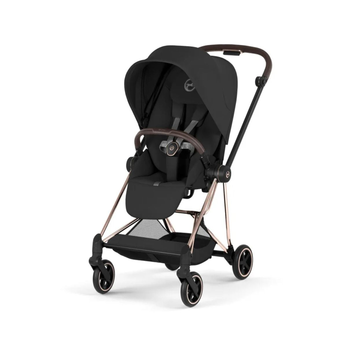 Cybex Mios Stroller - Rose Gold Frame/Sepia Black Lux Seat