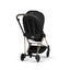 Cybex Mios Stroller - Rose Gold Frame/Sepia Black Lux Seat on Luna Baby Store Miami