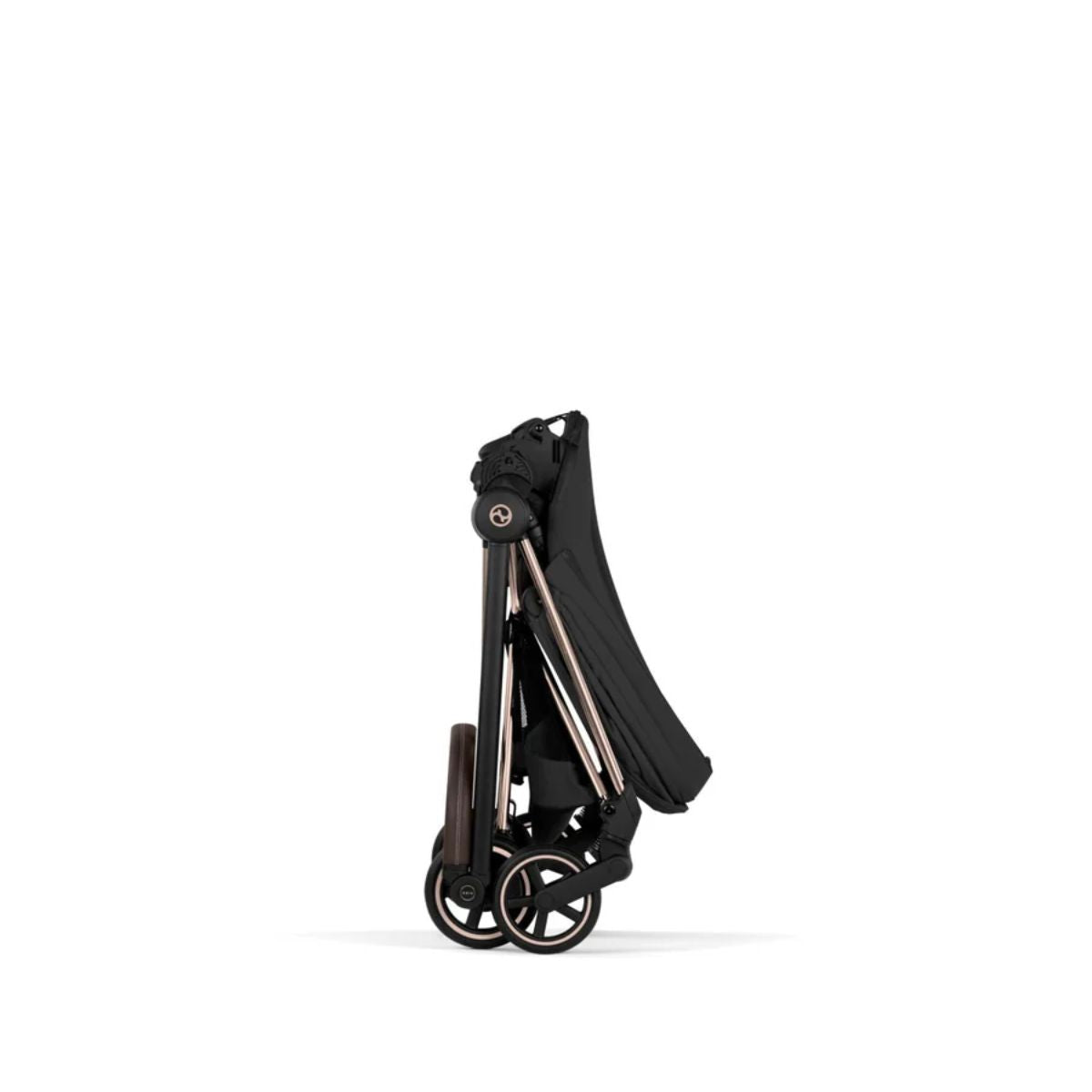 Cybex Mios Stroller - Rose Gold Frame/Sepia Black Lux Seat on Luna Baby Store Miami