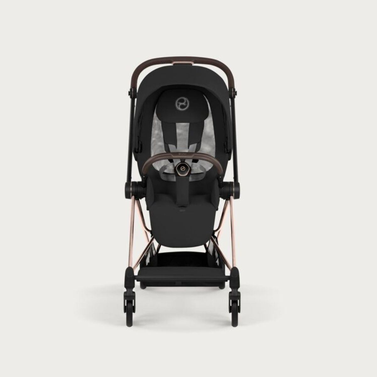 Cybex Mios Stroller - Rose Gold Frame/Sepia Black Lux Seat