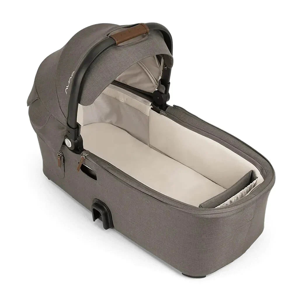 Nuna Demi Next Bassinet + Stand - Granite - Grows with Your Family