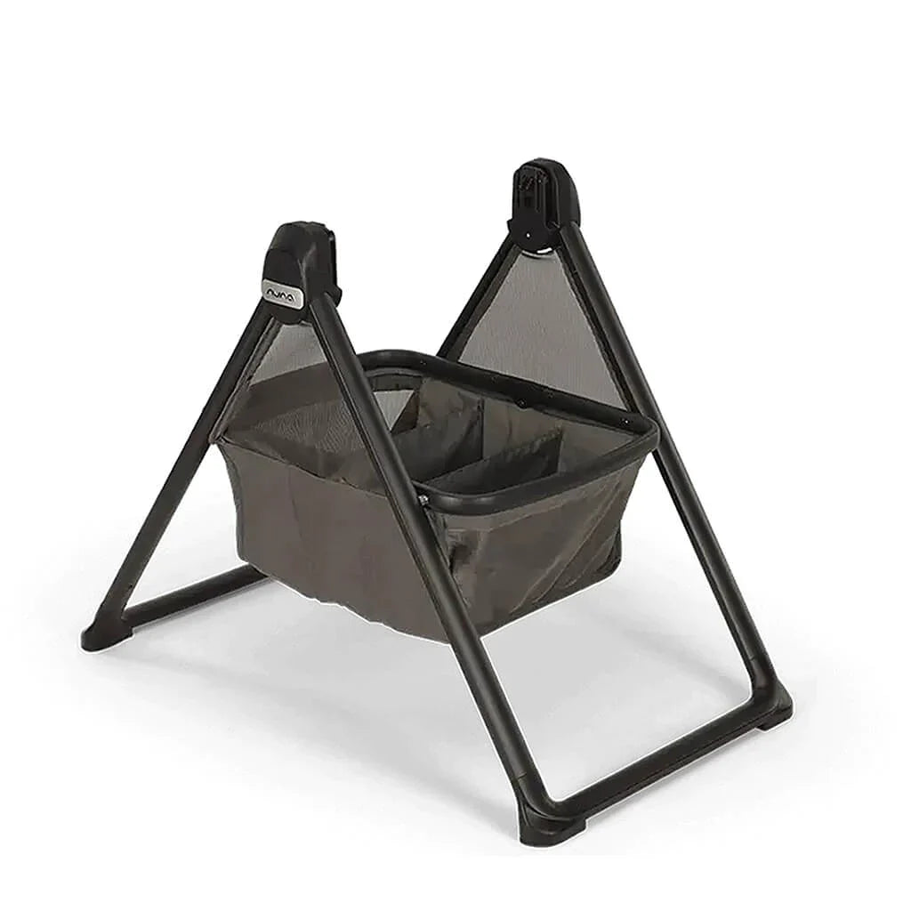Nuna Demi Next Bassinet + Stand - Granite - Comfortable Sleep Anywhere