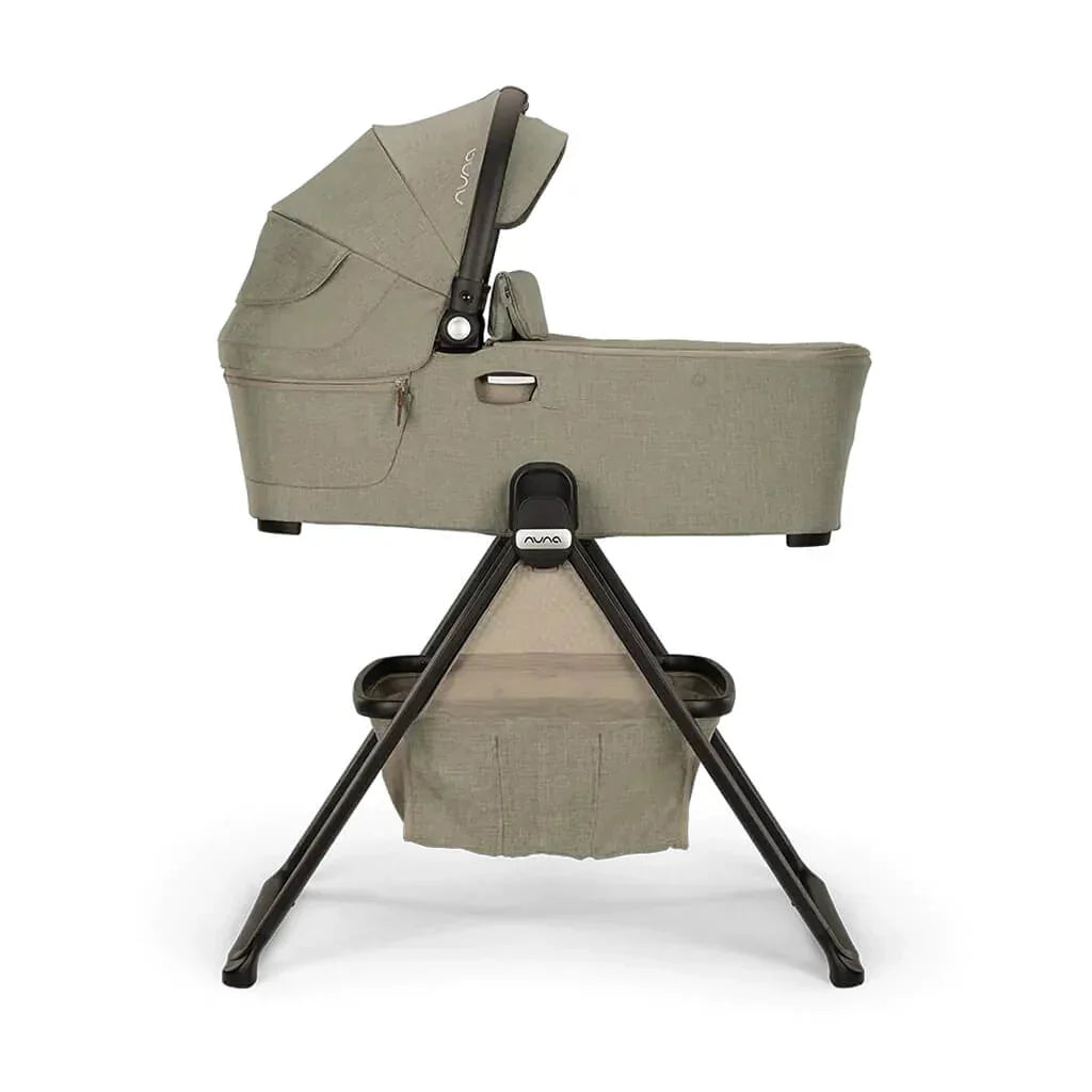 Nuna Demi Next Bassinet + Stand - Hazelwood - Thoughtfully Designed for Parents