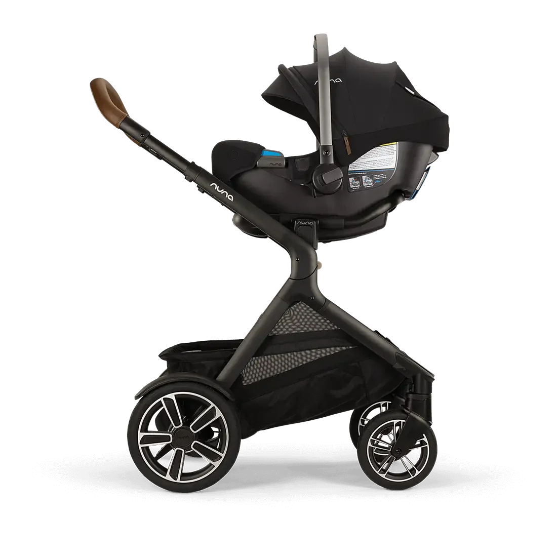 Nuna Demi Next + Rider Board - Caviar - Luna Baby Store Miami