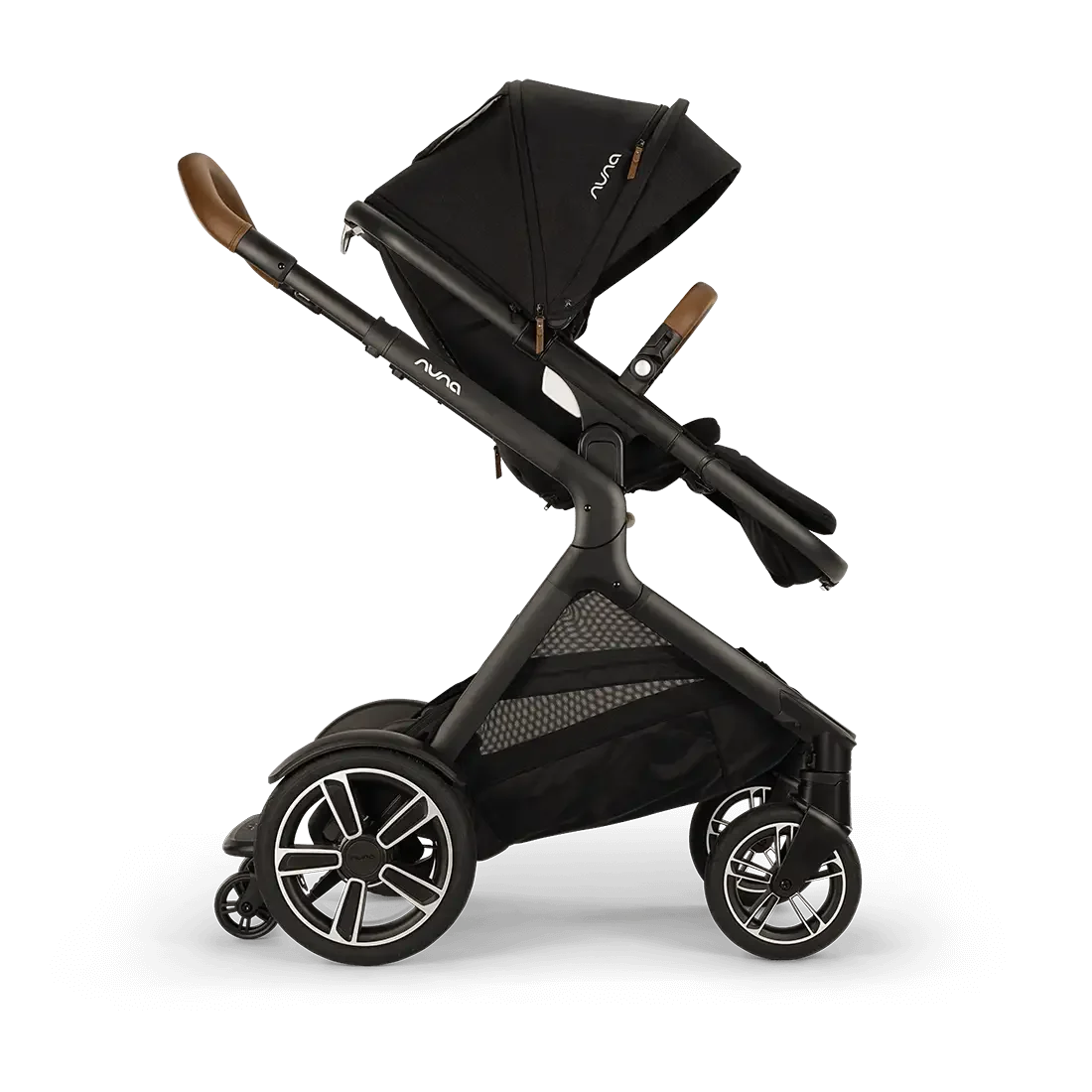 Nuna Demi Next + Rider Board - Caviar - Luna Baby Store Miami