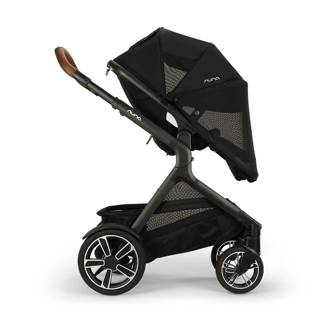 Nuna Demi Next + Rider Board - Caviar - Luna Baby Store Miami