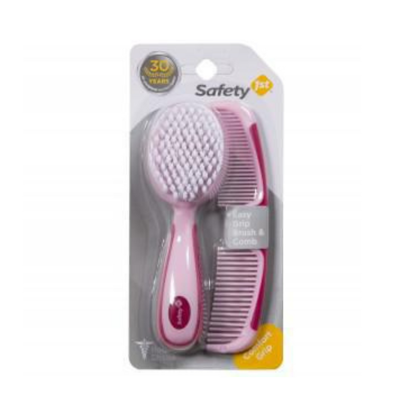 Safety 1st Easy Grip Brush & Comb Pink