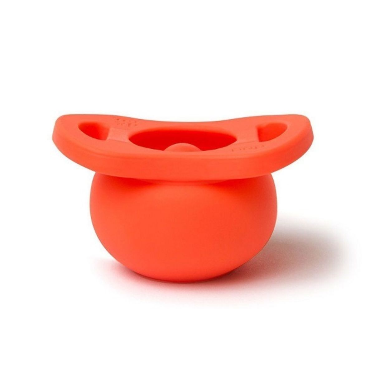 Doddle & Co. The Pop Pacifier - Corally Yours Orange