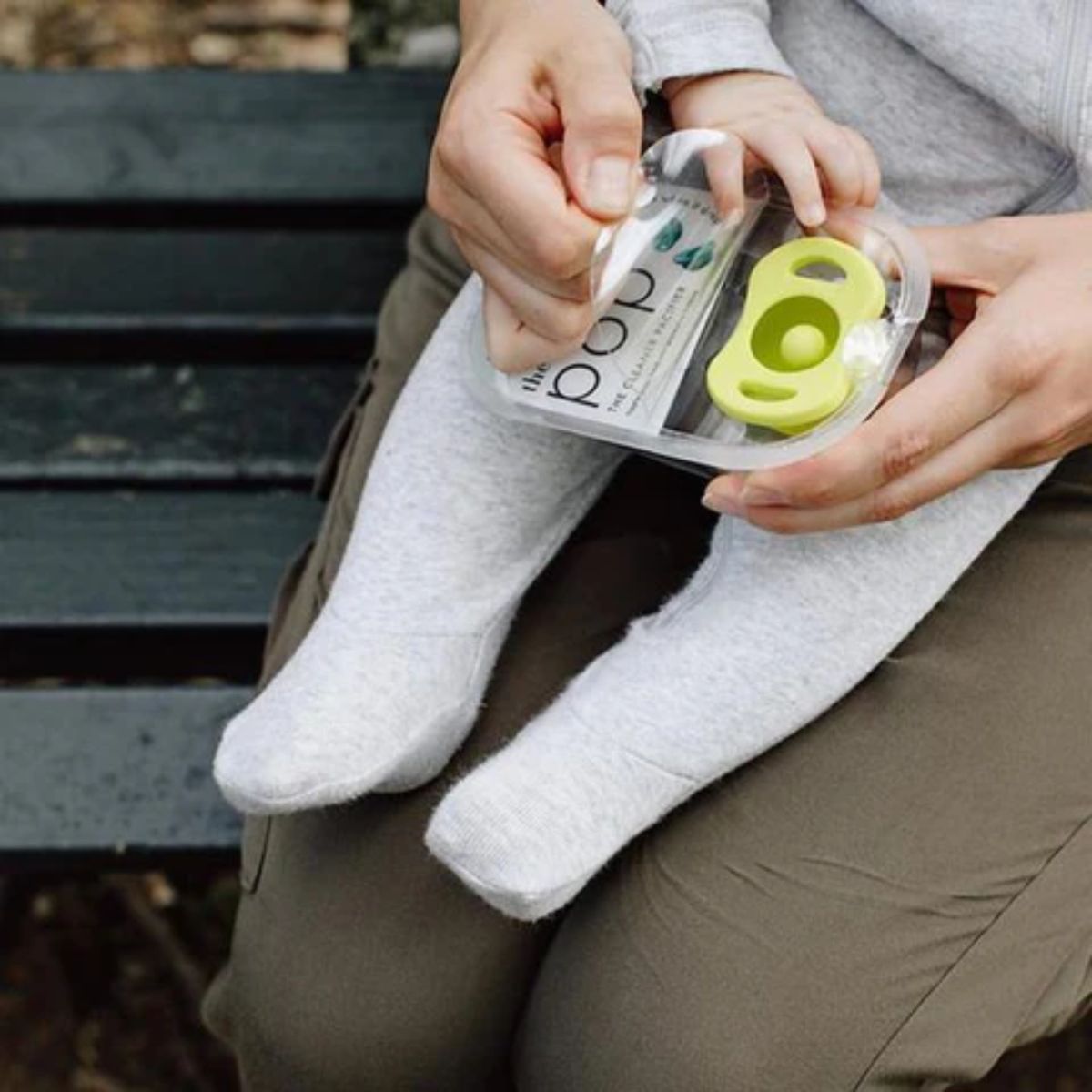 Doddle & Co. The Pop Pacifier - Pick Up Lime