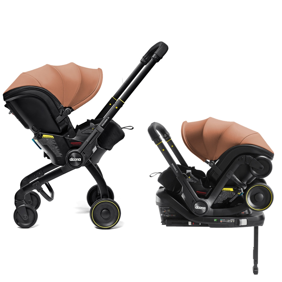Doona X Car Seat & Stroller Terracotta on Luna Baby Store Miami