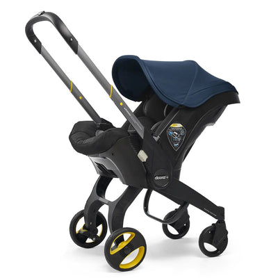 Doona Infant Car Seat & Stroller Travel System - Deep Blue