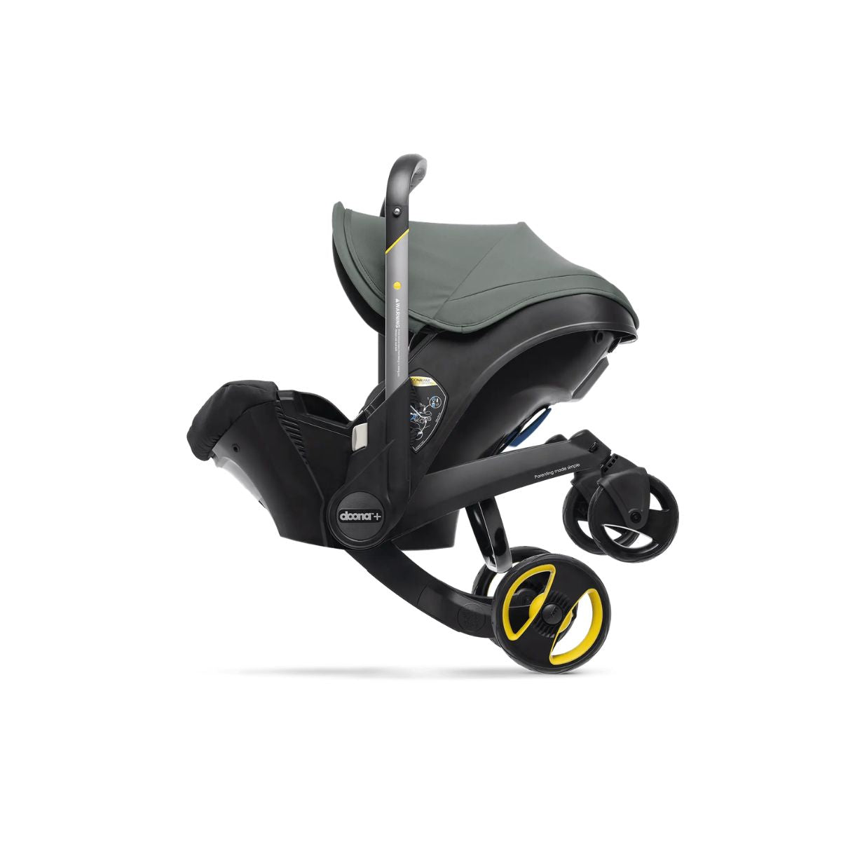 Doona Infant Car Seat & Stroller Travel System - Slate Green on Luna Baby Store Miami
