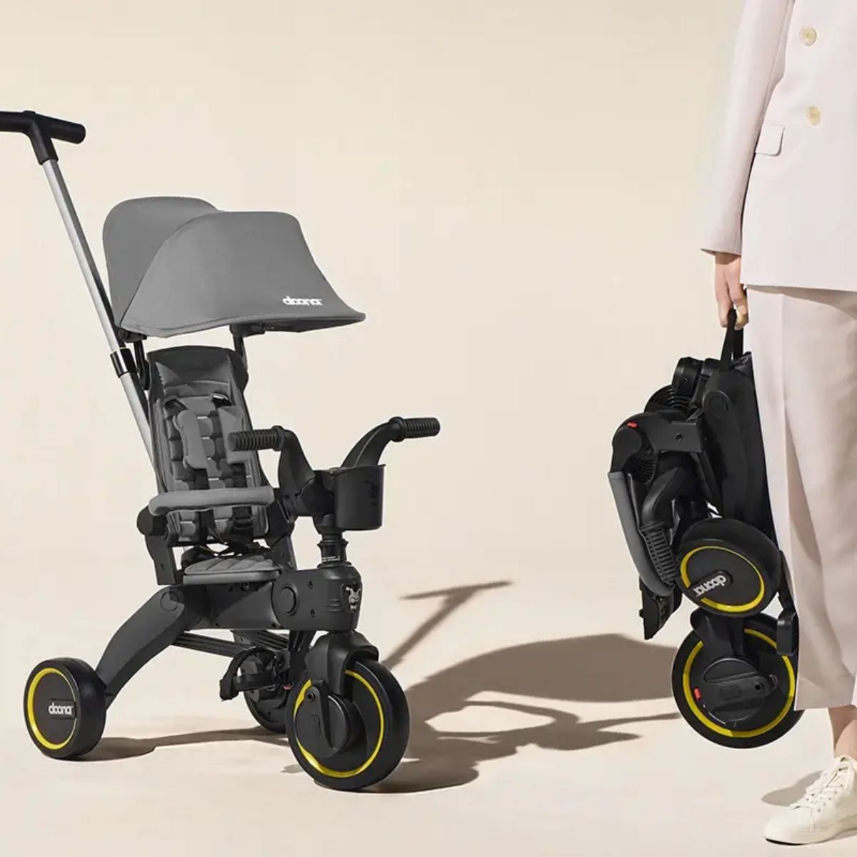 Doona Liki Trike S3 - Blush Pink on Luna Baby Store Miami