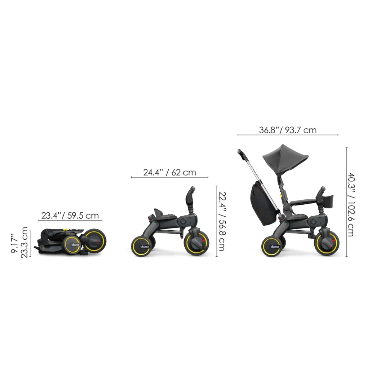 Doona Liki Trike S3 - Blush Pink on Luna Baby Store Miami