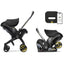 Doona Plus Car Seat & Stroller with SensAlert Bundle - Nitro Black on Luna Baby Store Miami