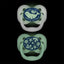 Dr. Brown’s Advantage Glow-in-the-Dark Pacifiers 0-6M Pack of 2 Blue Ocean on Luna Baby Store Miami