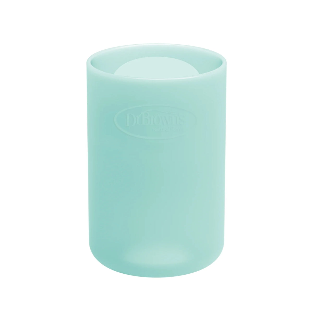Dr. Brown’s Options+ Narrow Glass Bottle Silicone Sleeve Mint 4oz on Luna Baby Store Miami