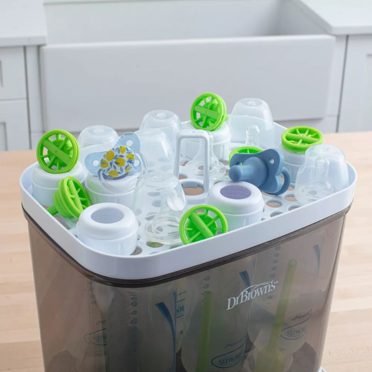 Dr. Brown's All-in-One Sterilizer & Dryer for Baby Bottles and Newborn Essentials