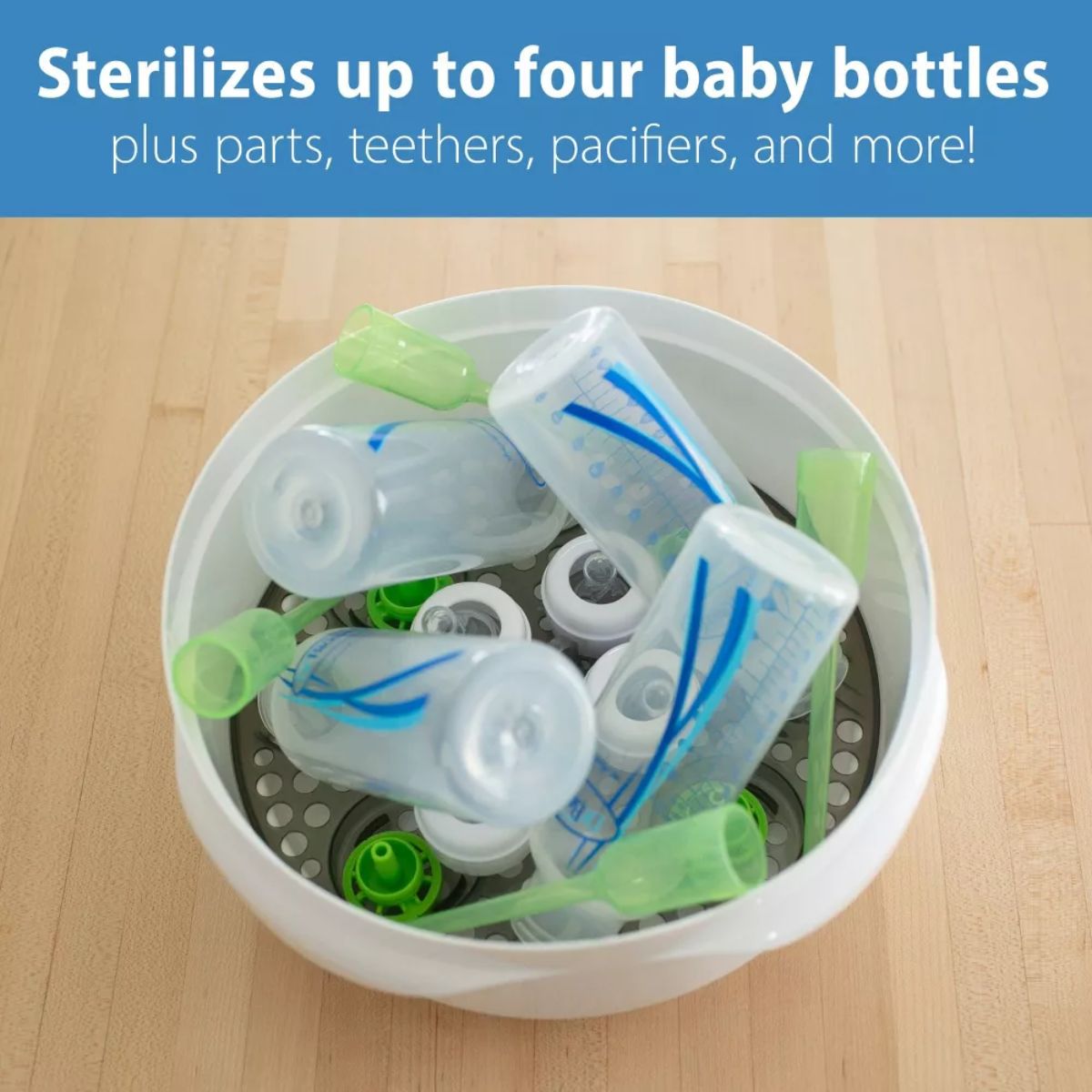 Dr. Brown's Baby Bottle Microwave Steam Sterilizer on Luna Baby Store Miami