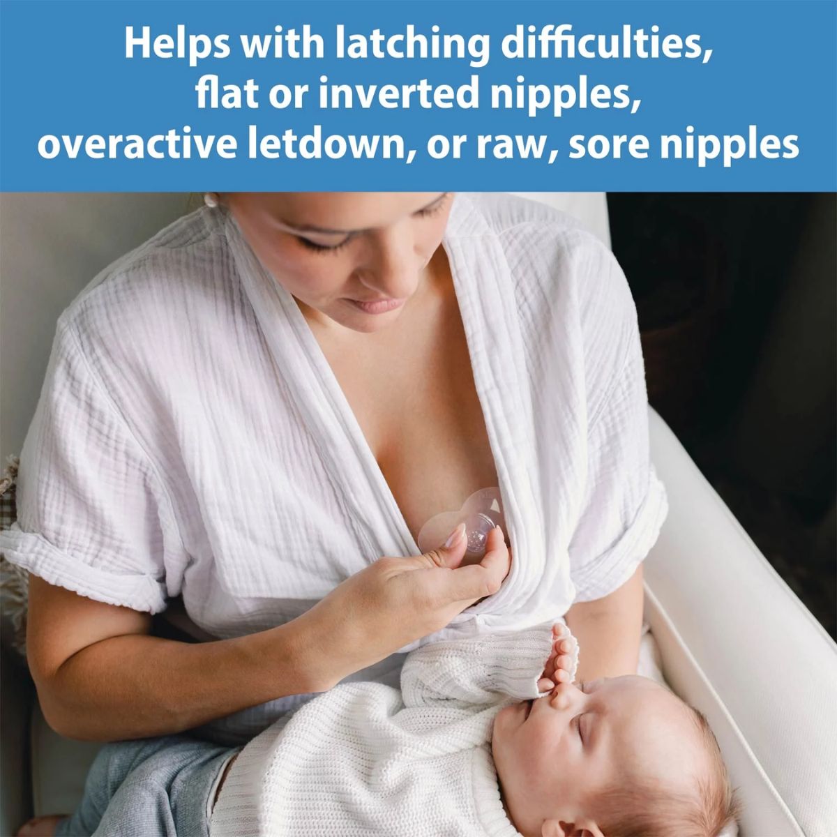 Dr. Brown's Butterfly Nipple Shields on Luna Baby Store Miami