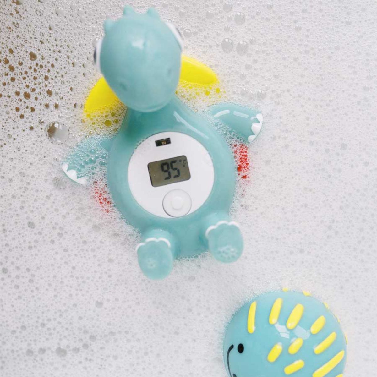 Dr. Brown's CleanUp Temposaurus Floating Bath Thermometer