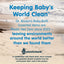 Dr. Brown's CleanUp Temposaurus Floating Bath Thermometer on Luna Baby Store Miami