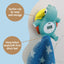 Dr. Brown's CleanUp Temposaurus Floating Bath Thermometer on Luna Baby Store Miami